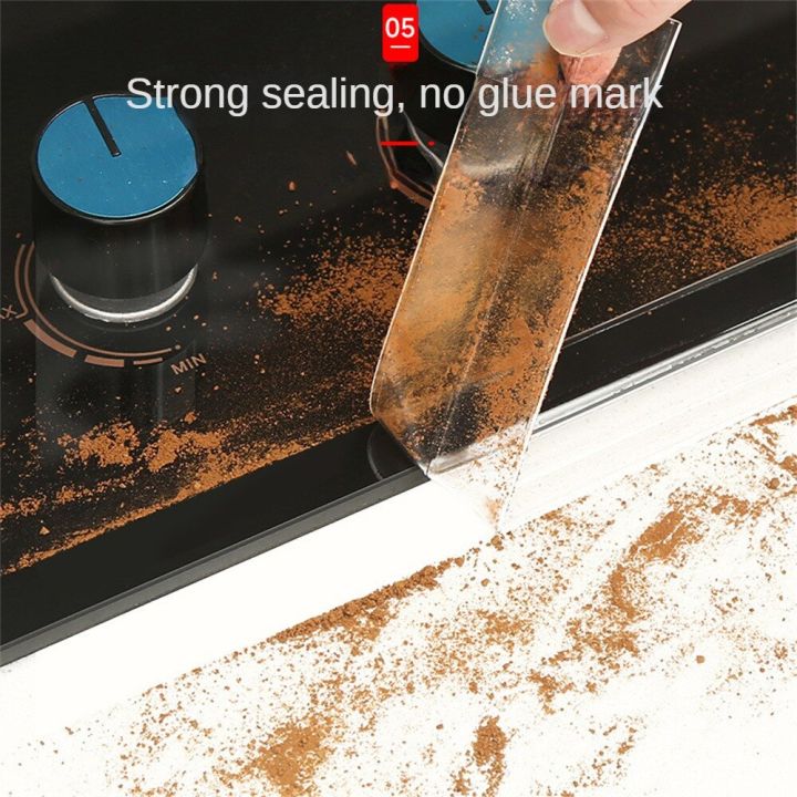 anti-seepage-water-kitchen-joint-sealing-strip-oil-proof-water-proof-pvc-sticker-mildew-proof-sink-slot-sticker-kitchen-supplies-adhesives-tape