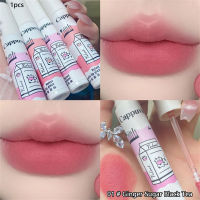 แททตี้?ใหม่2023?CAPPUVINI โคลนลิปเคลือบริมฝีปากลิปเคลือบกำมะหยี่ Lipstik Tahan Lama ลิปและลิปสติกเหลวแก้ม