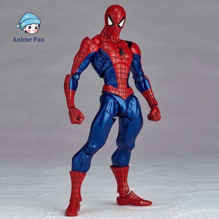 anime-fan-ของขวัญสำหรับเด็ก-การ์ตูน-spider-man-อุปกรณ์ต่อพ่วงอะนิเมะ-bjd-ของเล่นโมเดล-ซูเปอร์ฮีโร่-avengers-โมเดลตัวเลข-spiderman-action-figure-โมเดลสะสม