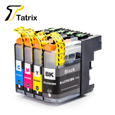 Compatible LC563 Ink Cartridge For Borhter MFC-J2310 J2510 J3520 J3720 Printer