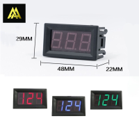 ถูกสุด!! โวลต์มิเตอร์วัดแรงดันไฟฟ้าดิจิตอล Digital Voltmeter ขนาด 0.56" 5-60VDC 2สายพร้อมส่ง ถูกสุด!! สต็อกในไทย สินค้าพร้อมส่งค่ะ สามารถออกบิลได้ค่ะ