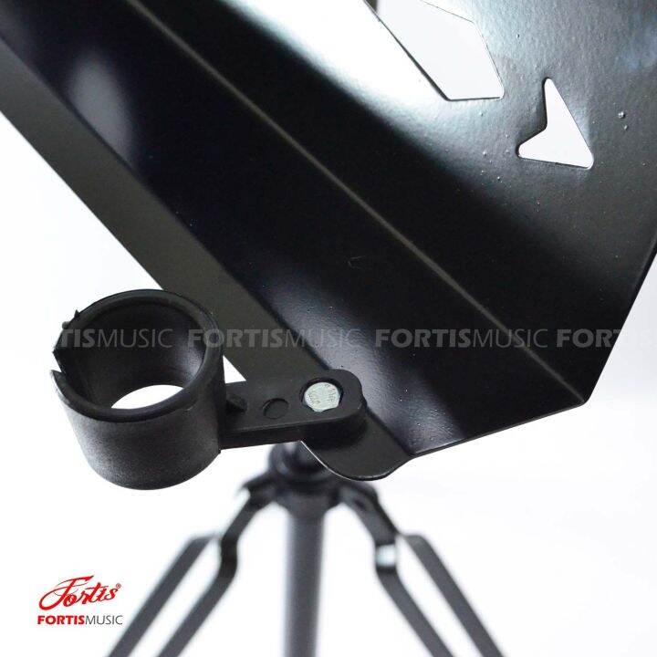 สแตนโน๊ตทรงสี่เหลี่ยมลายประกายเพชร-music-stand-model-th001-black