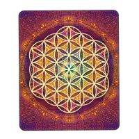 Romantic Flower Of Life Gamer Mouse Pad Anti-Slip Rubber Lockedge Mousepad Sacred Geometry Mandala  Office Computer Desk Mat