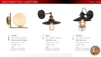 โคมไฟกิ่ง DECORATIVE LIGHTING Wall lamp TSP