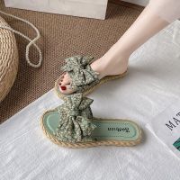 【July】 slippers womens outer trendy summer new fashion all-match fairy sandals and going out beach shoes