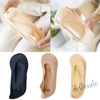 【hot sale】✖♞♞ D18 Foot Invisible Sole Non-slip Massage Health Care Arch Support 3D Boat Socks for Women