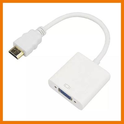 HOT!!ลดราคา HDMI to VGA แบบไม่มีเสียง (สีขาว) ##ที่ชาร์จ แท็บเล็ต ไร้สาย เสียง หูฟัง เคส Airpodss ลำโพง Wireless Bluetooth โทรศัพท์ USB ปลั๊ก เมาท์ HDMI สายคอมพิวเตอร์