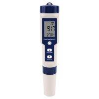 Hand-held PH Meter 5 In 1 Large Measuring Range Convenient Multi-purpose Digital Saltwater Tester for Farming