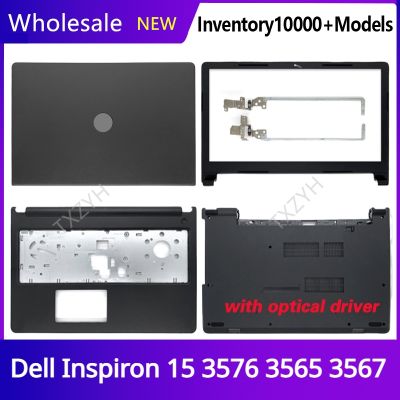 New Original For Dell Inspiron 15 3576 3565 3567 Laptop LCD back cover Front Bezel Hinges Palmrest Bottom Case A B C D Shell