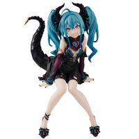 14 cm Anime Hatsune Miku Figure Kawaii Little Devil Ver Action Figurine Girls Collectable Pvc Model Toys for Kids Desk Ornaments ☾