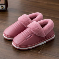 Women Slippers House Winter Flats Couple Slip on Plush Warm Female Fluffy Footwear Indoor Non slip Woman Shoes Home New Ladies