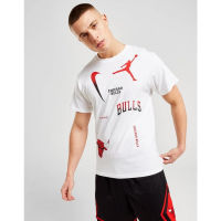 เสื้อยืดกีฬาบาสเก็ตบอล พิมพ์ลาย Jersey NBA Chicago Bulls Max90 แฟชั่นสําหรับผู้ชาย