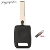 ✘☋□  jingyuqin Ignition Transponder ID48 Chip Car Remot Key Case Fob Shell for Audi A4 A4L A6 A6L A3 Q3 Auto Key Cover