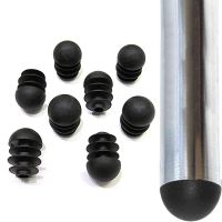 New Tube Insert Plug Table Chair Leg End Caps Furniture Feet Round Pipe Tubing End Cap Dust Cover Blanking Bung Floor Protector