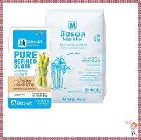 มิตรผล น้ำตาลทรายขาวบริสุทธิ์ 1 กิโลกรัม x 25 ถุง      โดย เอ็นดับบิววันริชช้อบ