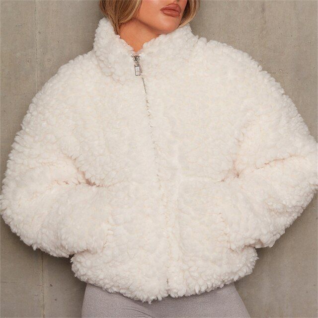 1pc-winter-womens-lamb-wool-coat-jacket-ผู้หญิงความอบอุ่นกลางแจ้งเบาะ-zip-up-plush-sweatshirt-เสื้อผ้าผู้หญิง-s-m-l-xl-xxl