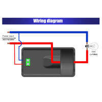 มิเตอร์วัดกำลังไฟมิเตอร์ดิจิตัลไฟฟ้ากระแสสลับสะดวกในการปฏิบัติทนทานสำหรับ DIY อิเล็กทรอนิกส์สำหรับอินเวอร์เตอร์พลังงานแสงอาทิตย์สำหรับตู้กระจายสินค้าพลังงาน