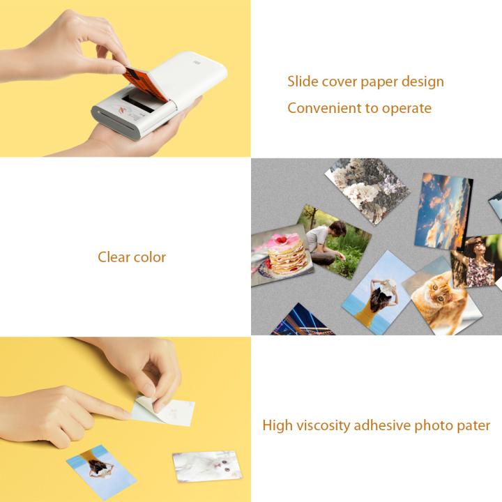 xiaomi-mi-portable-photo-printer-เครื่องพิมพ์รูปภาพขนาดพกพา-กระดาษโฟโต้-กระดาษปริ้นรูป-รับประกัน6เดือน