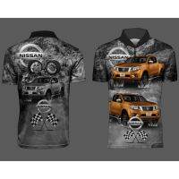 2023 New Fashion  Full Sublimation POLOSHIRT Full Print, Thailook Design,,006,NISSAN，Size: XS-6XL Contact seller for personalized customization of name and logo