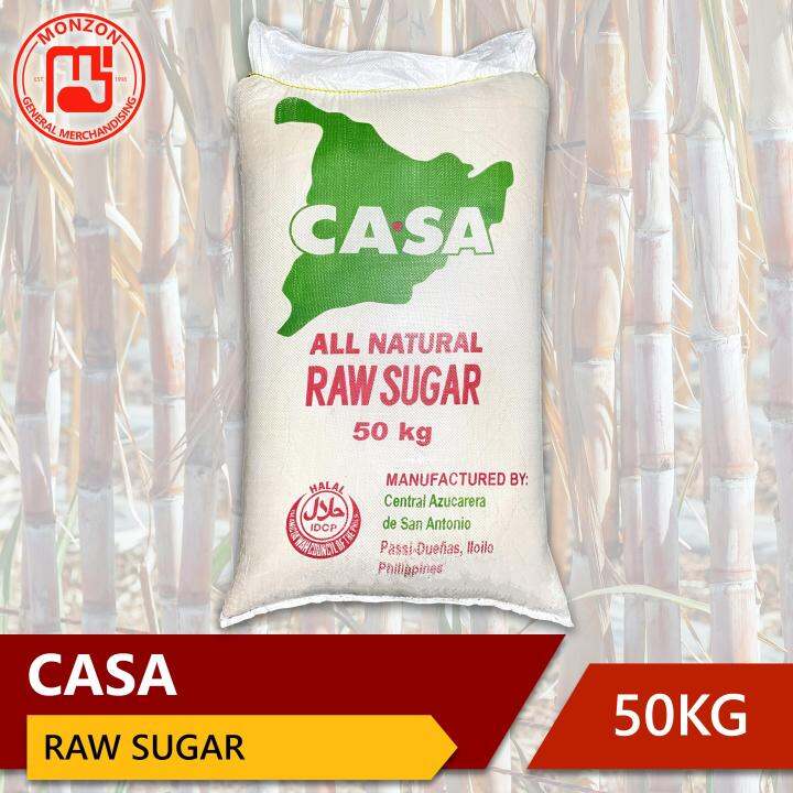 CASA Raw Sugar 50kg Lazada PH