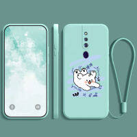 เคสโทรศัพท์oppo f11pro ยางนิ่ม กันกระแทก กันน้ำ กันลื่น ฝาหลัง คลุมเต็มขอบ ไม่เบียด ฟิล์มมือถือ เคสใส่เลนส์ ลายการ์ตูนน่ารัก