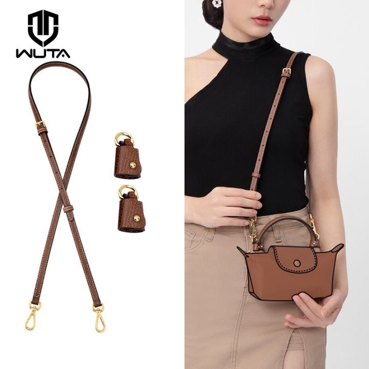 WUTA Shoulder Bag Straps For Longchamp Crossbody Purse Women Genuine  Leather Handbag Strap Adjustable DIY Belt Bag Accessories