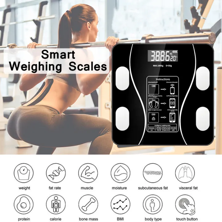 Smart WiFi Scale for Body Weight, FSA HSA Store Approved, Compatible with Apple  Health Scales Electronic Weight Scale - AliExpress