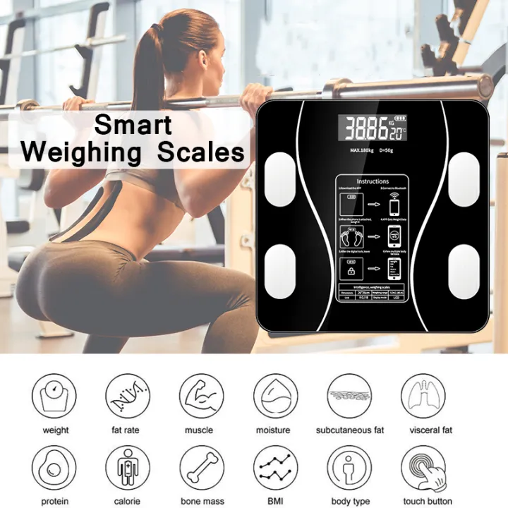 Smart WiFi Scale for Body Weight, FSA HSA Store Approved, Compatible with  Apple Health Scales Electronic Weight Scale - AliExpress