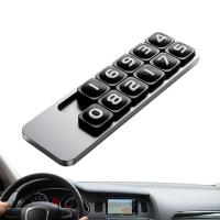 Car Parking Number Plate Number Plate Vehicle Park Phone Numbers Plate for Car Dashboard cozy