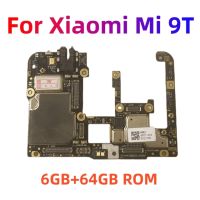 ปลดล็อกเมนบอร์ดเมนบอร์ดสำหรับ Mi9t 9T M9t Mi 9T สำหรับ Redmi K20 64/128/256Gb แผงวงจรหลักกับ Google