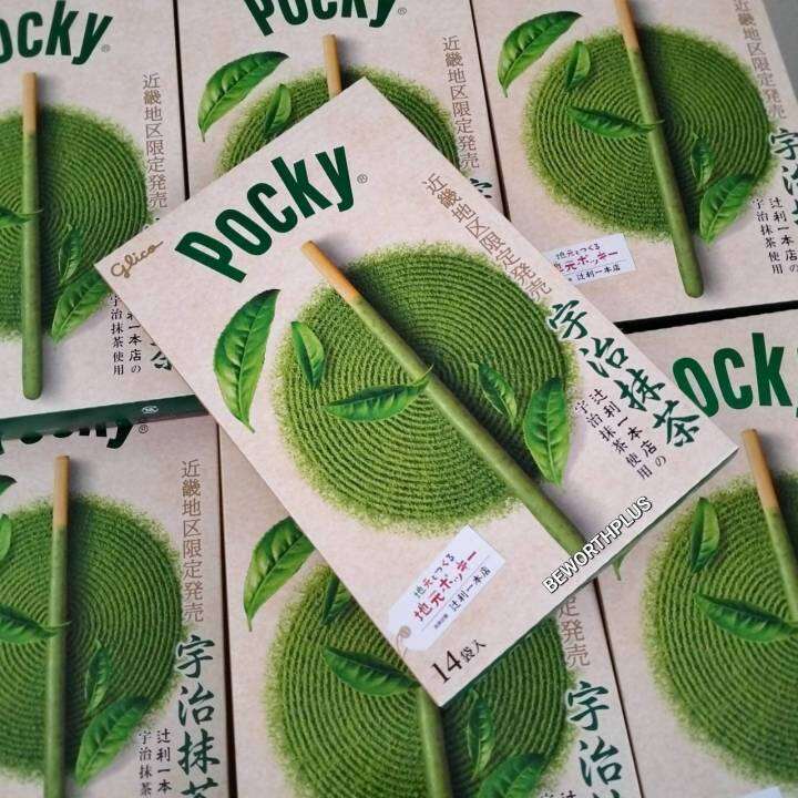 glico-tsujiri-kyoto-uji-matcha-giant-pocky-14p-matcha-pocky-ทำจาก-uji-matcha-แบบดั้งเดิม