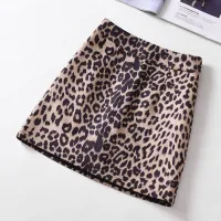 [COD]Leopard print skirts female 2022 super fire a word skirt of tall waist show thin กระโปรงครึ่งตัวลายเสือดาวผู้หญิง 2022 เอวสูงใส่แล้วดูผอม a กระโปรงสั้นกระโปรงสั้นเซ็กซี่หุ้มสะโพก