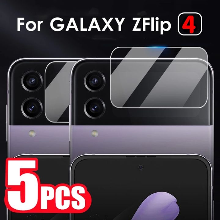 เคส-samsung-galaxy-z-flip-4-5g-กระจกเทมเปอร์ป้องกันบน-zflip4-flip4หลังฟิล์มกันรอยป้องกันเต็มพื้นที่ของหน้าจอฟิล์มเลนส์กล้องถ่ายรูป