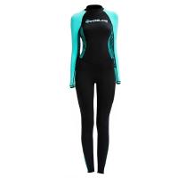 Summer Thin Quick Drying Diving Suit Women Ice Silk Lycra Full Body Diving Suit For Diving Snorkeling Surfing Summer Swimming