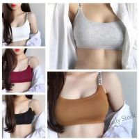 【Ready Stock】 ♀■♦ C15 Ready Stock Women Adjustable Sports Bra Large Size Seamless Wrapped Underwear Bra