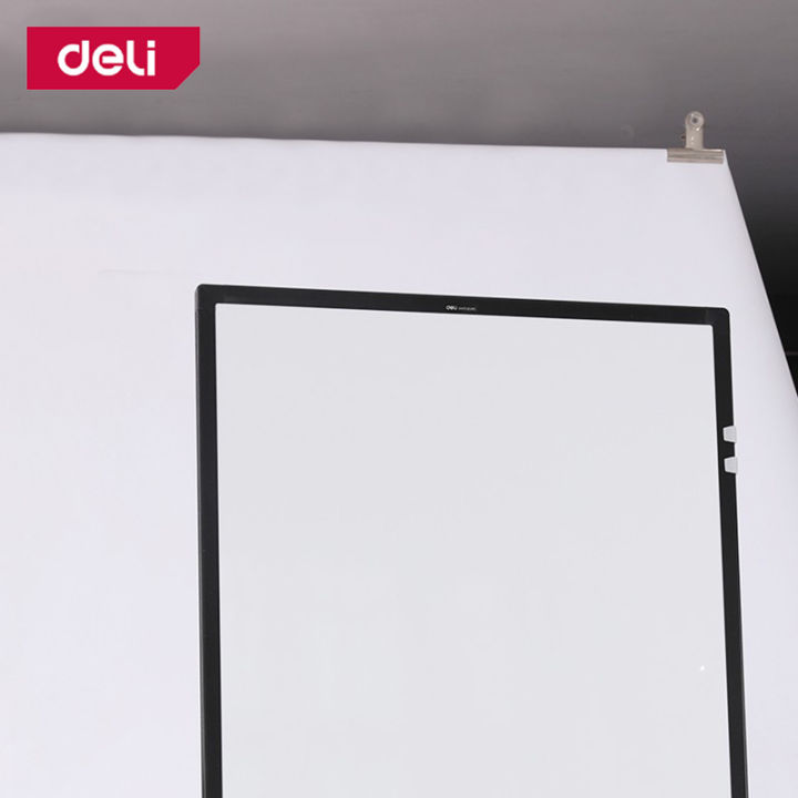 deli-กระดานฟลิปชาร์ท-กระดานไวท์บอร์ดฟลิปชาร์ท-กระดานไวท์บอร์ดขาตั้ง-กระดานไวท์บอร์ด-กระดานขาตั้ง-เขียนลื่น-ลบง่าย-whiteboard