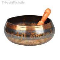 【hot】✻  Tibetan Singing Bowl Set with Striker for Relaxation Stress