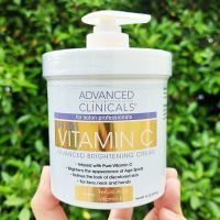 ครีมบำรุงผิว วิตามินซี Vitamin C Advanced Brightening Cream 454 g (Advanced Clinicals®)