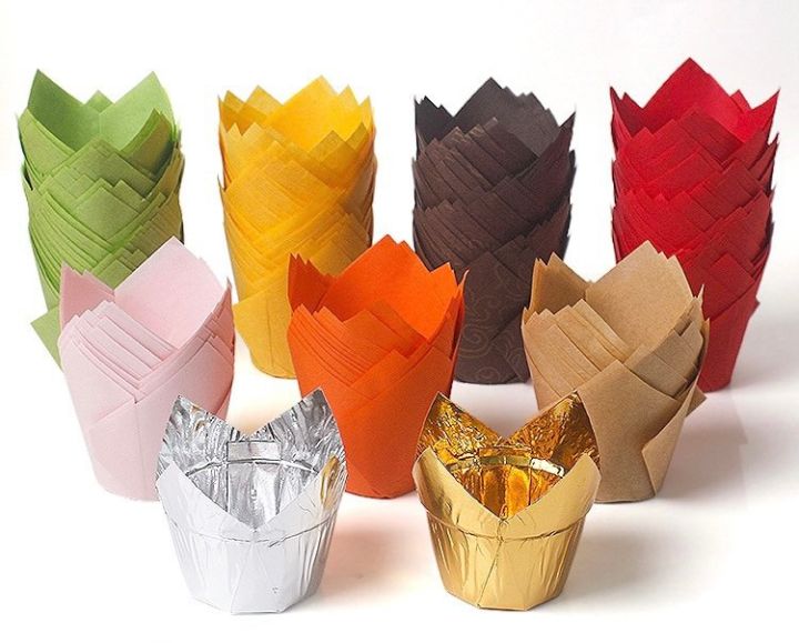 50pcs Tulip Muffin Liner 3oz cupcake liner