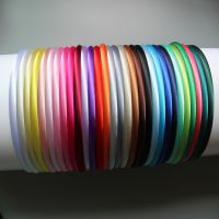 【CW】 60pcs/lot 10mm Plain Color Covered Resin HairbandsRibbon Adult Kids Headbands girl Headband Shipping