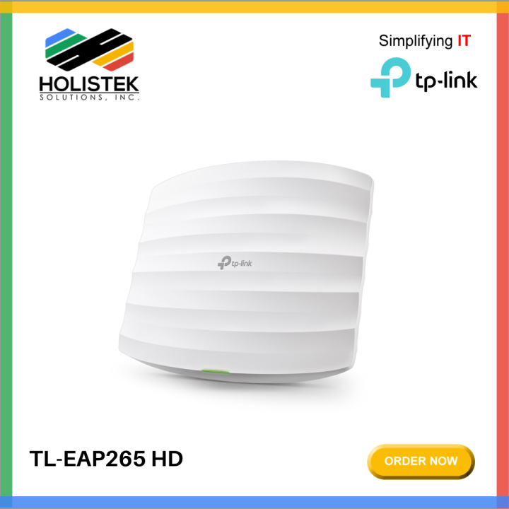 Punto Accesso Wireless TP-Link EAP265 HD - 1750 Mbit/s, PoE, Bianco, Per Reti Professionali - Foto 5