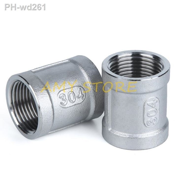 1pc-304-stainless-steel-female-bspp-threaded-pipe-fittings-straight-connector-nipple-1-4-quot-3-8-quot-1-2-quot-3-4-quot-1-quot-1-1-4-quot-1-1-2-quot-2-quot