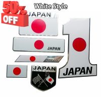 ต่อ ชิ้นนะครับ งานอลูมิเนียม โลโก้ธงชาติ ประเทศญี่ปุ่น white style japan flag logo accessories car emblem #โลโก้รถ  #โลโก้รถยนต์  #สติ๊กเกอร์รถ #Logo  #โลโก้