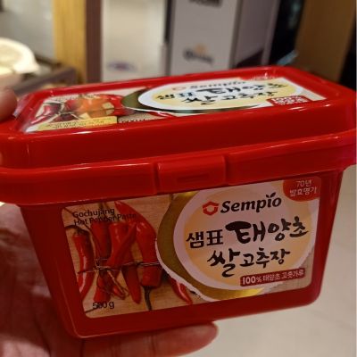 อาหารนำเข้า🌀 Korea Ko Chu Jung Hot Pepper Pest Chili Paste Hisupa G Sampio Gochujang Hot Pepperpaste 500g