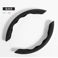 【YF】 Suede Car Steering Wheel Cover  Fur Material Booster Anti-skid Accessories universal