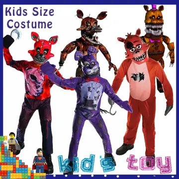 One-Piece FNAF Cosplay Party Costume Playsuit for Children Halloween Dress  Up