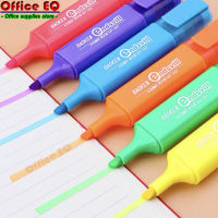ปากกาไฮไลท์ ปากกาเน้นข้อความ ปากกา  สีพาสเทล ืแห้งเร็ว ไฮไลท์ มีให้เลือก 6 สี ปากกา ปากกาไฮไลท์ เครื่องเขียน อุปกรณ์การเรียน พร้อมส่ง