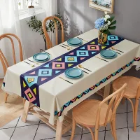 Pvc Oilcloth Stain Tablecloth Waterproof Table Cloth for Birthday Party Rectangular Tablecloths for Kitchen Home Textiles Modern