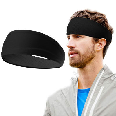 แถบคาดศีรษะกีฬาผ้าคาดผมกันเหงื่อBand Anti-Slip Headwearผมวงยืดหยุ่นที่คาดผมนักกีฬา