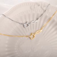 [COD] and Necklace Womens Design Hollow Clavicle Chain